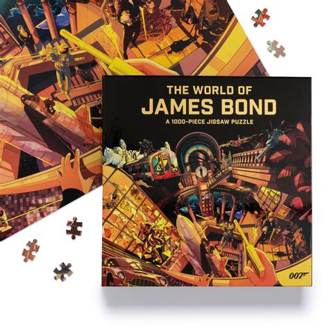 james bond metal puzzle